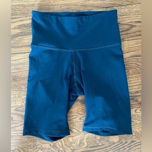 High Rise Old Navy Bike Shorts | Women | Teal Green